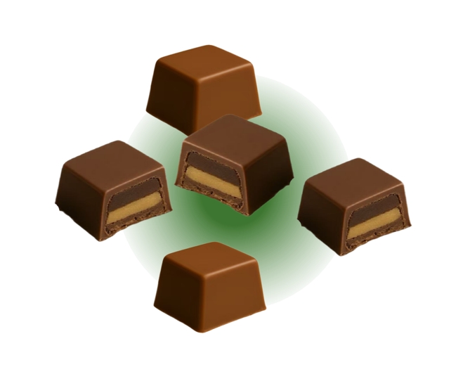 Milk chocolate product