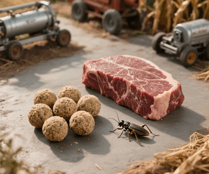 Protein source: Insects vs Meat